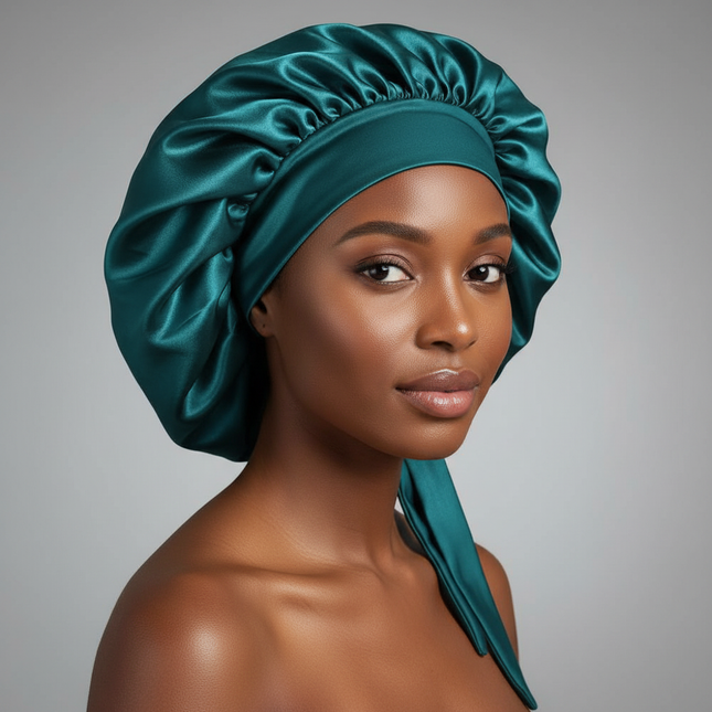 Women Satin Solid Sleeping Hat Night Sleep Cap Hair Care Bonnet Nightcap For Women Men Unisex Cap Bonnet De Nuit Shower Turban