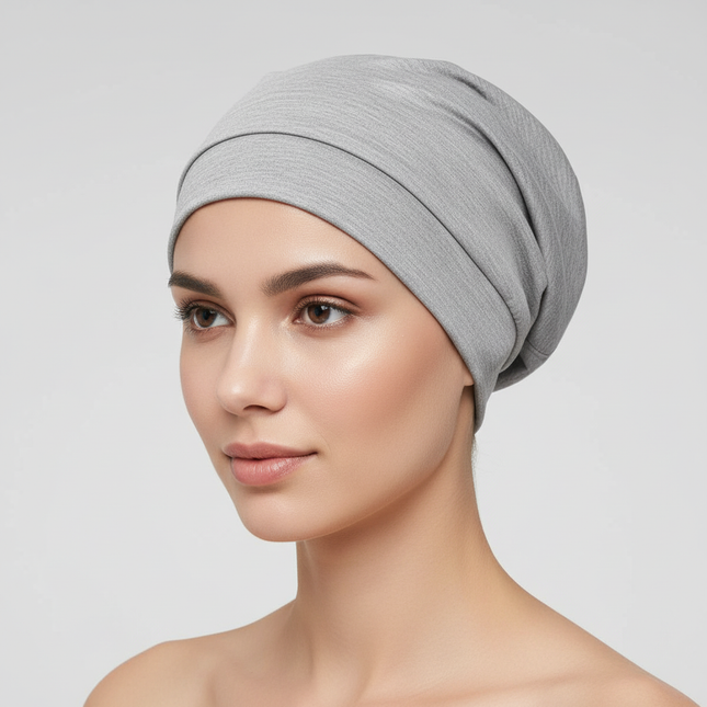 Silky Satin Lined Bonnet Sleep Cap Adjustable Stay On All Night Hair Wrap Cover Slouchy Beanie Curly Protection Silk Hair Bonnet