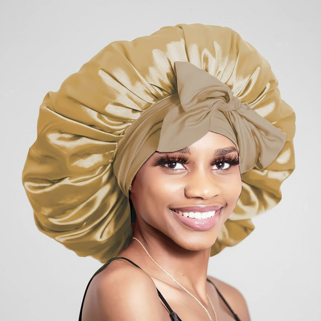 Satin Bonnet Bonnet Adjustable Bonne For Sleeping Hair Bonnet With Tie Band Bonnets For Women Men