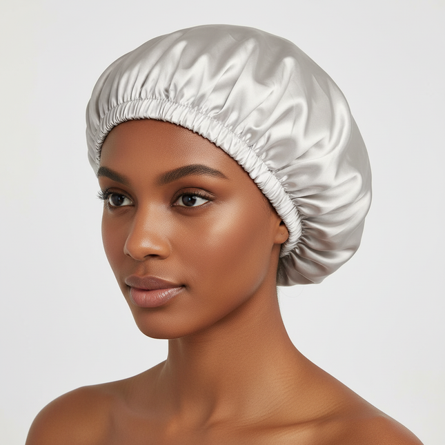 Reversible Satin Sleep Sleeping Cap for Women Men Headscarf Elastic Hair Care Bonnet Cancer Chemo Caps Adjustable Headwear Hats