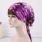 Women Silk Satin Cap Night Sleep Cap Hair Bonnet Hat Head Cover Satin Turban Headscarf Adjustable Ladies Long Hair Care Bonnet