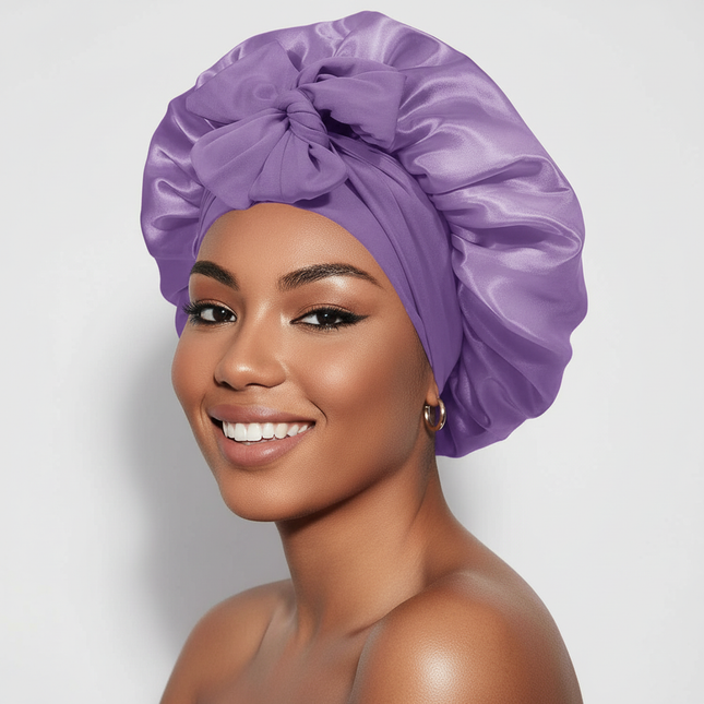 10 Pcs Cheetah-Print Satin Silk Bonnet for Sleeping Cute Bonnet with Long Strap Tie Band Adjustable Sleep Night Cap Hair Bonnet