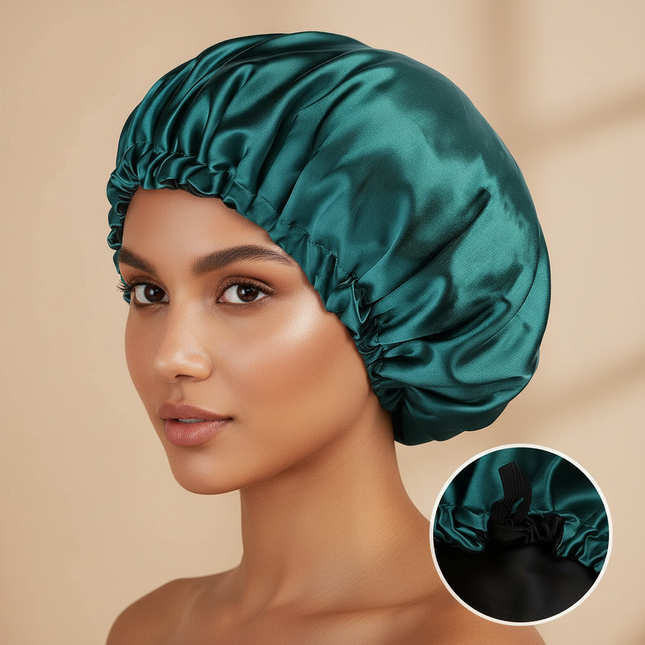 Reversible Satin Sleep Sleeping Cap for Women Men Headscarf Elastic Hair Care Bonnet Cancer Chemo Caps Adjustable Headwear Hats