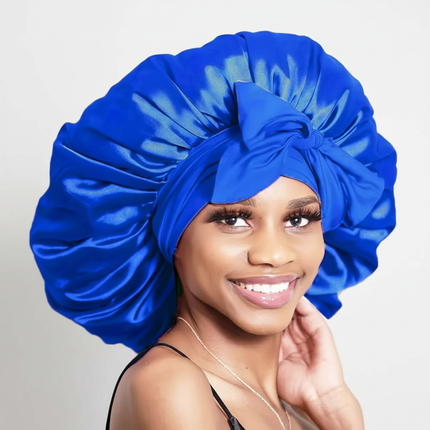 Satin Bonnet Bonnet Adjustable Bonne For Sleeping Hair Bonnet With Tie Band Bonnets For Women Men