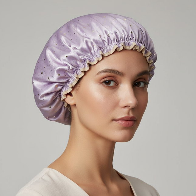 Shower Caps Waterproof  Bathing Cap for Women Donuts for Hair Bonnet Douche Swimming Cap Shower Shower Suit