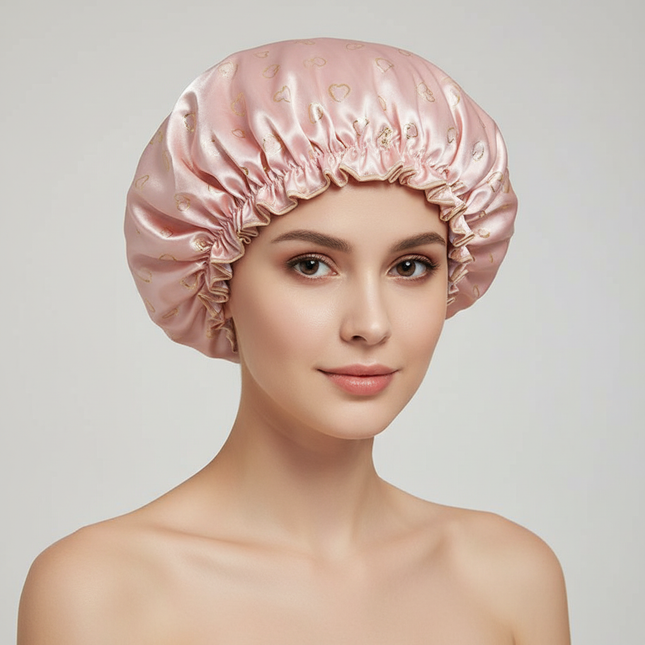 Shower Caps Waterproof  Bathing Cap for Women Donuts for Hair Bonnet Douche Swimming Cap Shower Shower Suit