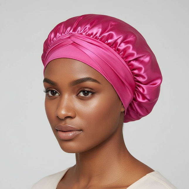 Satin Sleeping Cap Milk Silk Night Sleeping Bonnet Shredded Milk Caps Head Tie Band Bonnet Edge Wrap Protect Curly Braid Hair