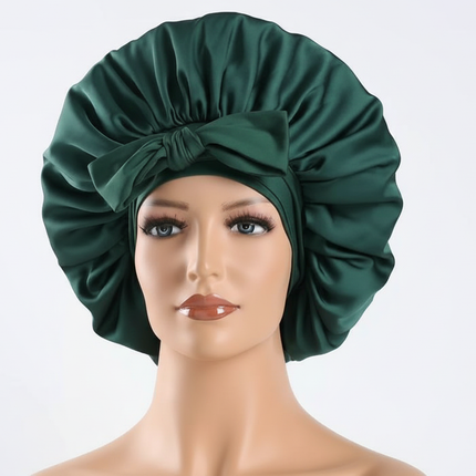 Satin Bonnet Silk Bonnet Adjustable Bonne For Sleeping Hair Bonnet With Tie Band Bonnets For Women Men