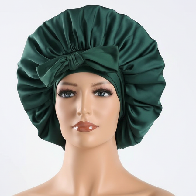 Satin Bonnet Silk Bonnet Adjustable Bonne For Sleeping Hair Bonnet With Tie Band Bonnets For Women Men