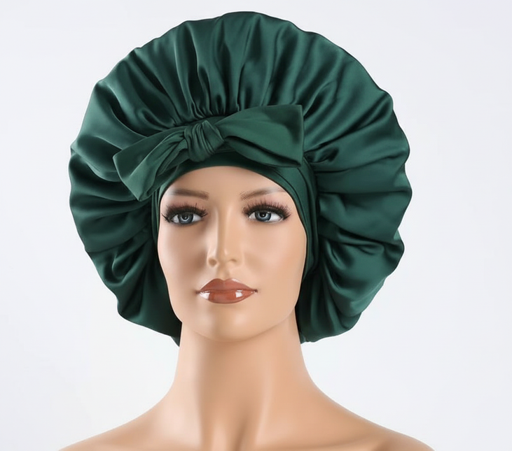 Satin Bonnet Silk Bonnet Adjustable Bonne For Sleeping Hair Bonnet With Tie Band Bonnets For Women Men