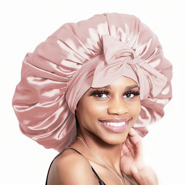 Satin Bonnet Bonnet Adjustable Bonne For Sleeping Hair Bonnet With Tie Band Bonnets For Women Men