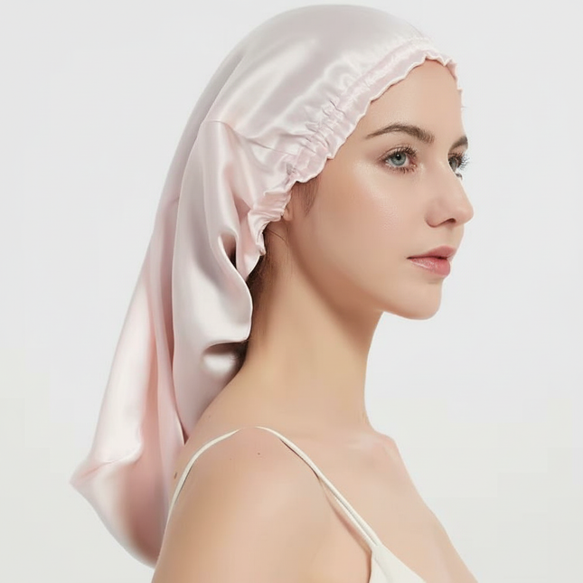 100% Pure Mulberry Silk Hair Bonnets for Women Sleeping Cap Silk Sleep Cap Night Bonnet Caps Hair Protection Turban Head Wraps