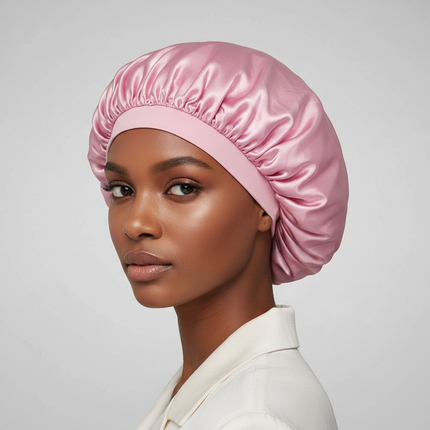 Large Bonnet Women Big Size Satin Bonnet Sleeping Night Women Cap Bonnet Hat Satin Cheveux Nuit Silk Bonnets for Women