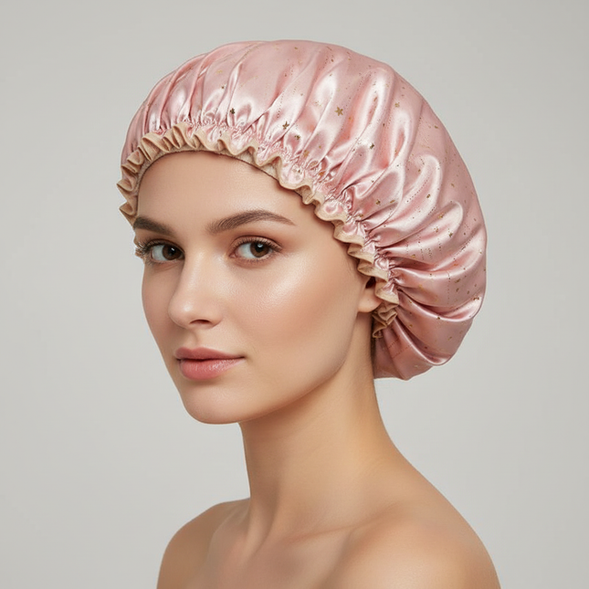 Shower Caps Waterproof  Bathing Cap for Women Donuts for Hair Bonnet Douche Swimming Cap Shower Shower Suit