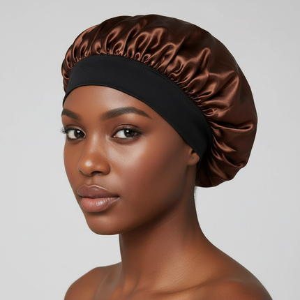 3pcs/set, Durag & Bonnet & Dome Hats, Solid Color Elastic Satin Bonnet Night Cap, Lightweight Pirate Hats