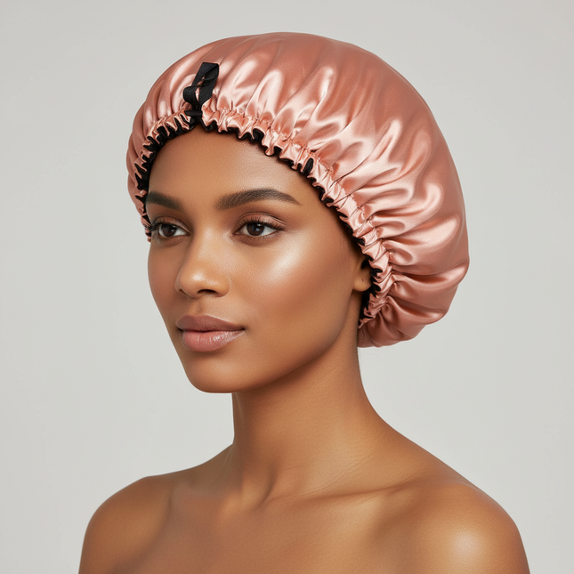 Reversible Satin Sleep Sleeping Cap for Women Men Headscarf Elastic Hair Care Bonnet Cancer Chemo Caps Adjustable Headwear Hats