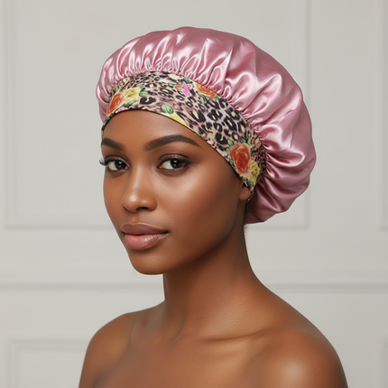 Hair Bonnet for Sleeping Silk Hat Satin Hat Hair Night To Sleep Bonnets Silk YM02
