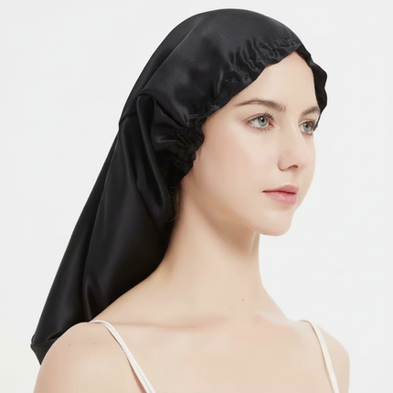 100% Pure Mulberry Silk Hair Bonnets for Women Sleeping Cap Silk Sleep Cap Night Bonnet Caps Hair Protection Turban Head Wraps