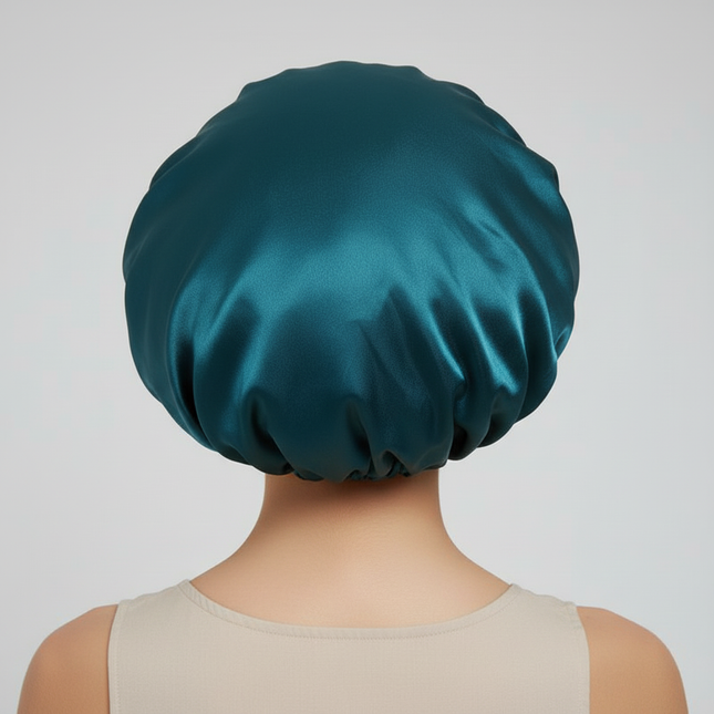 Hair Bonnet For Sleeping Women Wide Brim Sleep Cap Hair Bonnet For Curly Hair Showercap Children Men - gallery 1