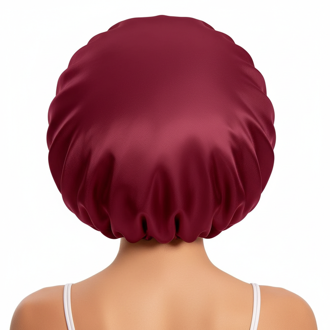 Satin Bonnet Silk Bonnet Hair Bonnet Sleeping Slouchy Beanie Hat Satin Sleep Cap Nightcap Bonnets For Women's Natural Curly Hair - gallery 1