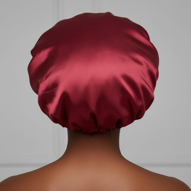 Satin Sleeping Cap Milk Silk Night Sleeping Bonnet Shredded Milk Caps Head Tie Band Bonnet Edge Wrap Protect Curly Braid Hair - gallery 1