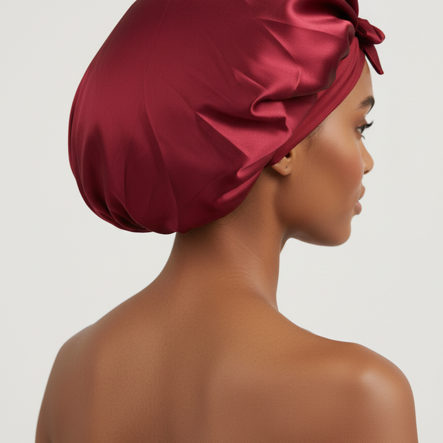 New Silk Bonnet For Sleeping Women Satin Bonnet Hair Bonnet Night Sleep Cap Scarf Wrap For Curly Hair With Tie Band For CurlyHat - gallery 1