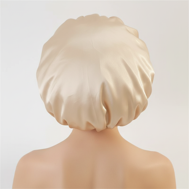 Bonnets Silk Satin Hat Hair Night Satin Bonnet Satin Hat To Sleep Bonnets for Women Cap Beanie Curly Braid Hair DM04 - gallery 1