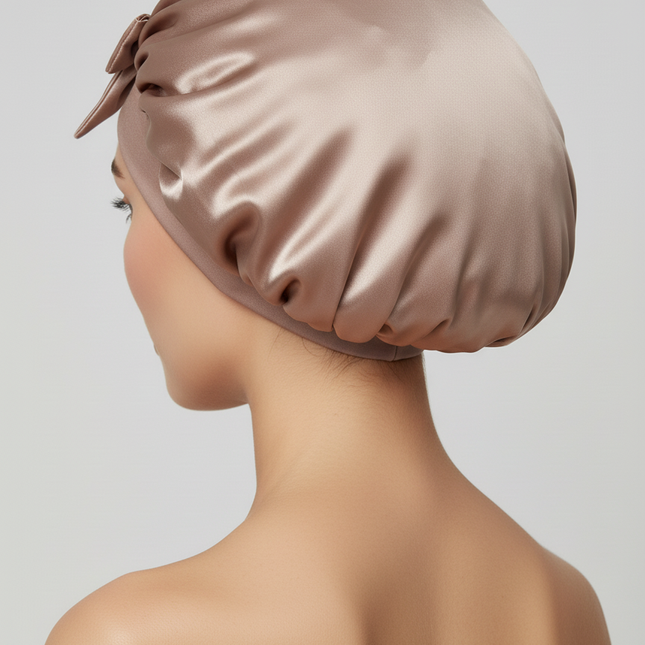 New Silk Bonnet For Sleeping Women Satin Bonnet Hair Bonnet Night Sleep Cap Scarf Wrap For Curly Hair With Tie Band For CurlyHat - gallery 1