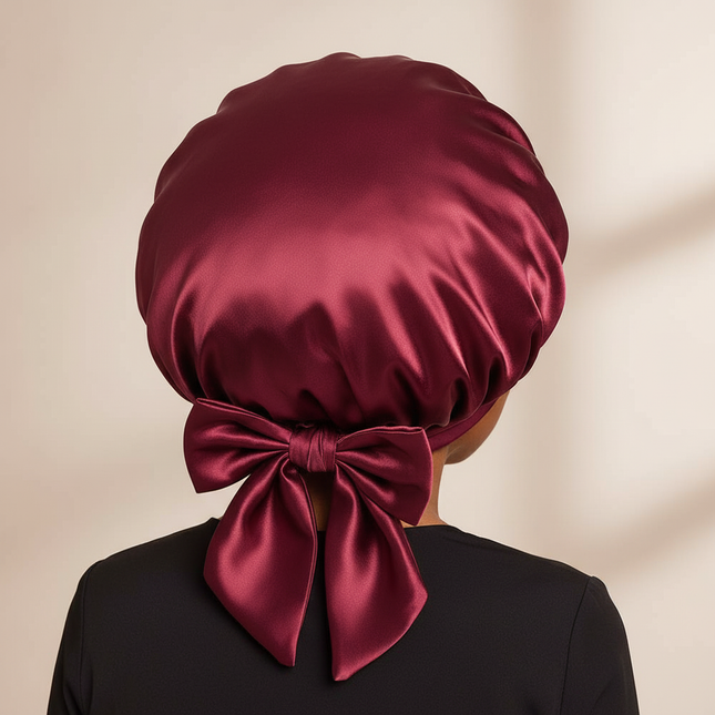 Sleeping Hat Women Satin Solid Night Sleep Cap Hair Care Bonnet Nightcap For Women Men Unisex Cap Bonnet De Nuit Shower Turban - gallery 1