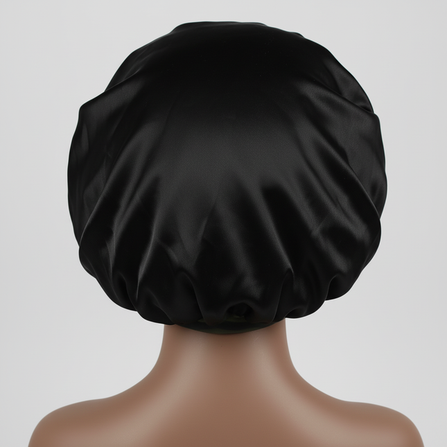 Hair Bonnet For Sleeping Women Wide Brim Sleep Cap Hair Bonnet For Curly Hair Showercap Children Men - gallery 1