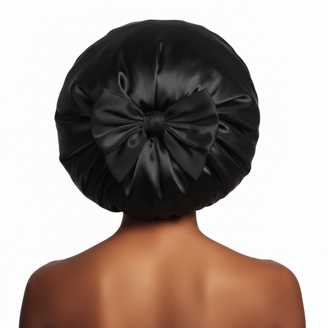 Sleeping Hat Women Satin Solid Night Sleep Cap Hair Care Bonnet Nightcap For Women Men Unisex Cap Bonnet De Nuit Shower Turban - gallery 1