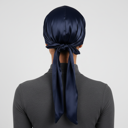 Unisex Silky Durags Bandanas Turban Hat Wigs Doo Men Satin Durag Biker Headwear Headband Hair Accessories Extra Long Tail Du-Rag - gallery 1
