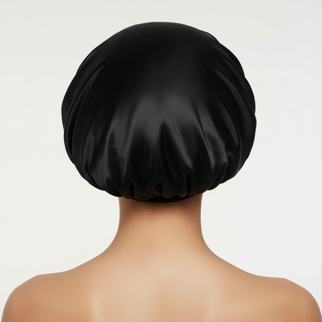 New Satin Hair Caps for Sleeping Women Bath Double Layer Headwear Cover Hat Curly Hair Styling Accessories Hair Cap for Sleeping - gallery 1