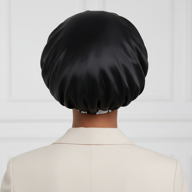 Hair Bonnet for Sleeping Silk Hat Satin Hat Hair Night To Sleep Bonnets Silk YM02 - gallery 1