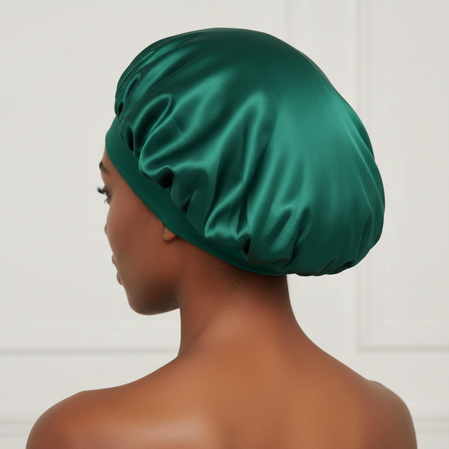 Large Satin Bonnet,Silk Bonnet Hair Wrap for Sleeping, Sleep Cap With Elastic Soft Band, Big Bonnets for Women Hair Care - gallery 1