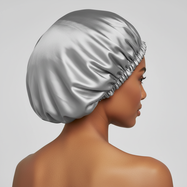 Reversible Satin Sleep Sleeping Cap for Women Men Headscarf Elastic Hair Care Bonnet Cancer Chemo Caps Adjustable Headwear Hats - gallery 1