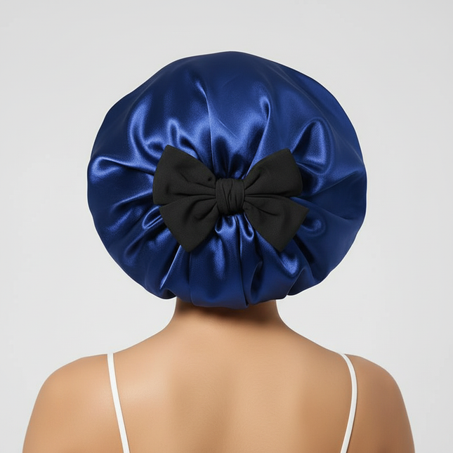 10 Pcs Cheetah-Print Satin Silk Bonnet for Sleeping Cute Bonnet with Long Strap Tie Band Adjustable Sleep Night Cap Hair Bonnet - gallery 1