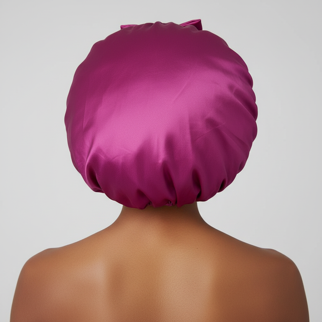 Sleeping Hat Women Satin Solid Night Sleep Cap Hair Care Bonnet Nightcap For Women Men Unisex Cap Bonnet De Nuit Shower Turban - gallery 1