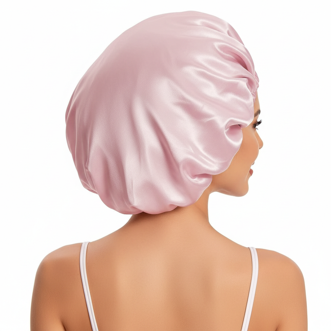 Satin Bonnet Silk Bonnet Hair Bonnet Sleeping Slouchy Beanie Hat Satin Sleep Cap Nightcap Bonnets For Women's Natural Curly Hair - gallery 1