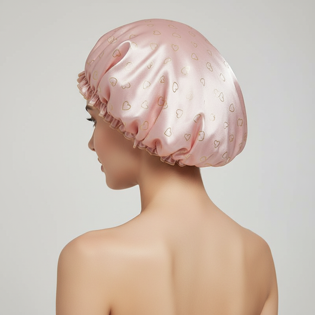 Shower Caps Waterproof  Bathing Cap for Women Donuts for Hair Bonnet Douche Swimming Cap Shower Shower Suit - gallery 1