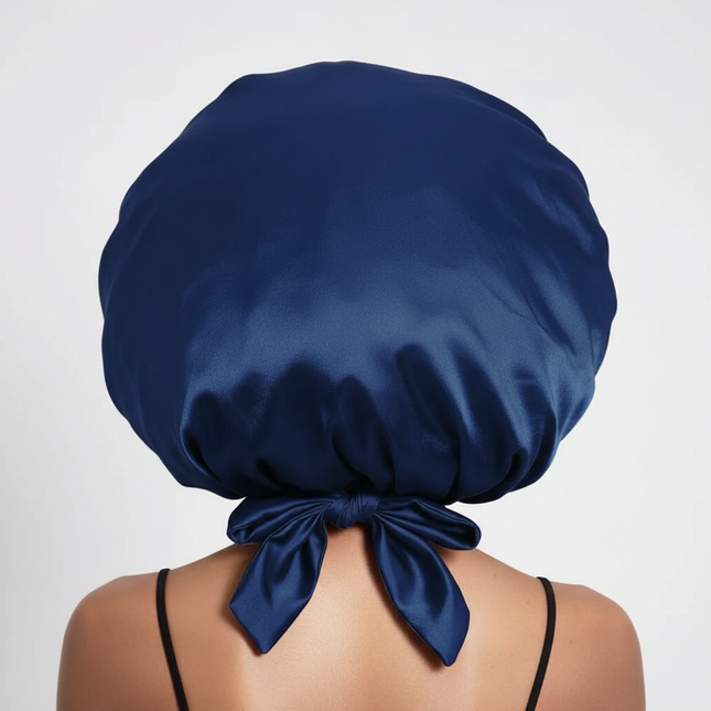 Satin Bonnet Bonnet Adjustable Bonne For Sleeping Hair Bonnet With Tie Band Bonnets For Women Men - gallery 1