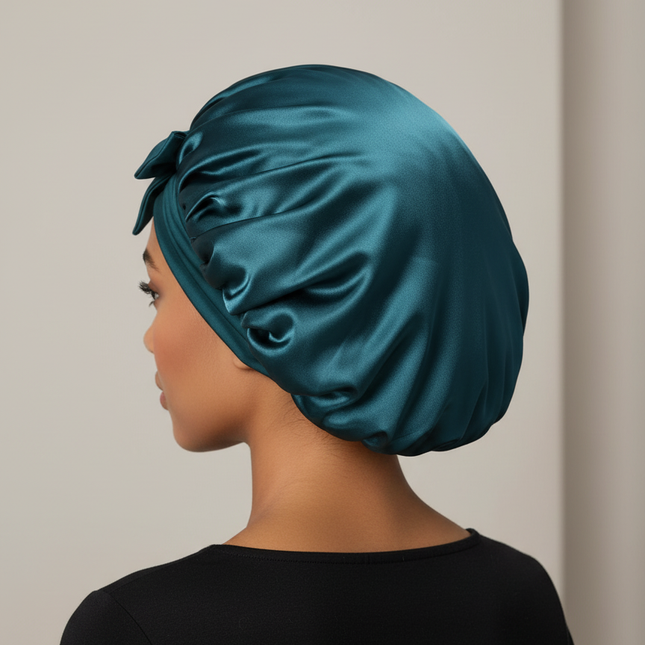 New Silk Bonnet For Sleeping Women Satin Bonnet Hair Bonnet Night Sleep Cap Scarf Wrap For Curly Hair With Tie Band For CurlyHat - gallery 1