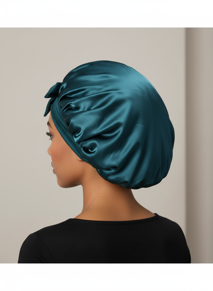 New Silk Bonnet For Sleeping Women Satin Bonnet Hair Bonnet Night Sleep Cap Scarf Wrap For Curly Hair With Tie Band For CurlyHat - gallery 1