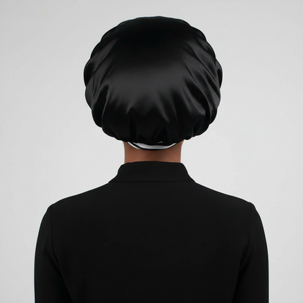 Large Satin Bonnet,Silk Bonnet Hair Wrap for Sleeping, Sleep Cap With Elastic Soft Band, Big Bonnets for Women Hair Care - gallery 1