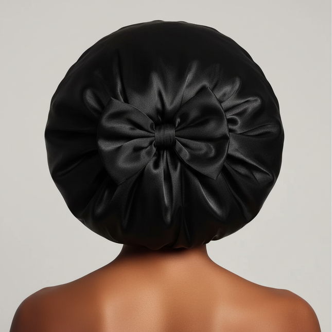 10 Pcs Cheetah-Print Satin Silk Bonnet for Sleeping Cute Bonnet with Long Strap Tie Band Adjustable Sleep Night Cap Hair Bonnet - gallery 1