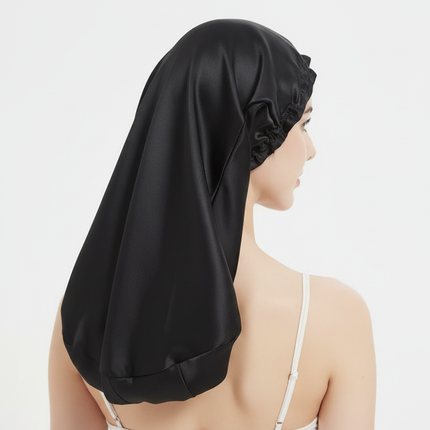 100% Pure Mulberry Silk Hair Bonnets for Women Sleeping Cap Silk Sleep Cap Night Bonnet Caps Hair Protection Turban Head Wraps - gallery 1