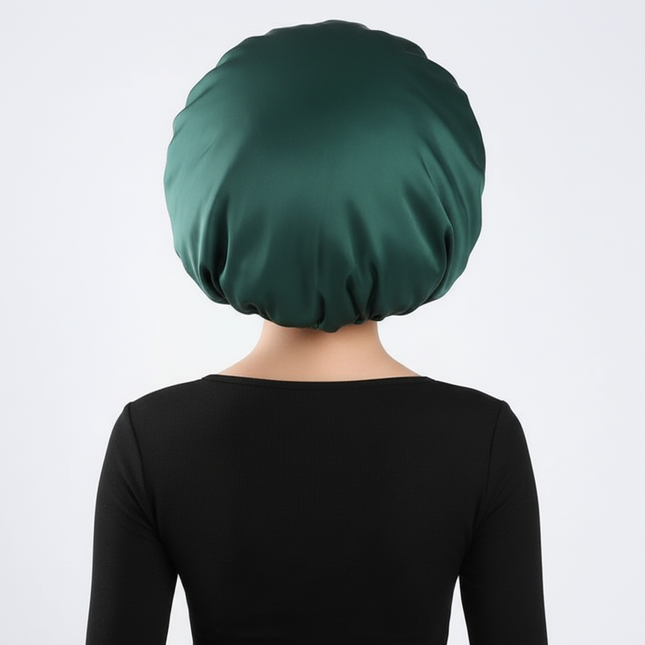 Satin Bonnet Silk Bonnet Adjustable Bonne For Sleeping Hair Bonnet With Tie Band Bonnets For Women Men - gallery 1