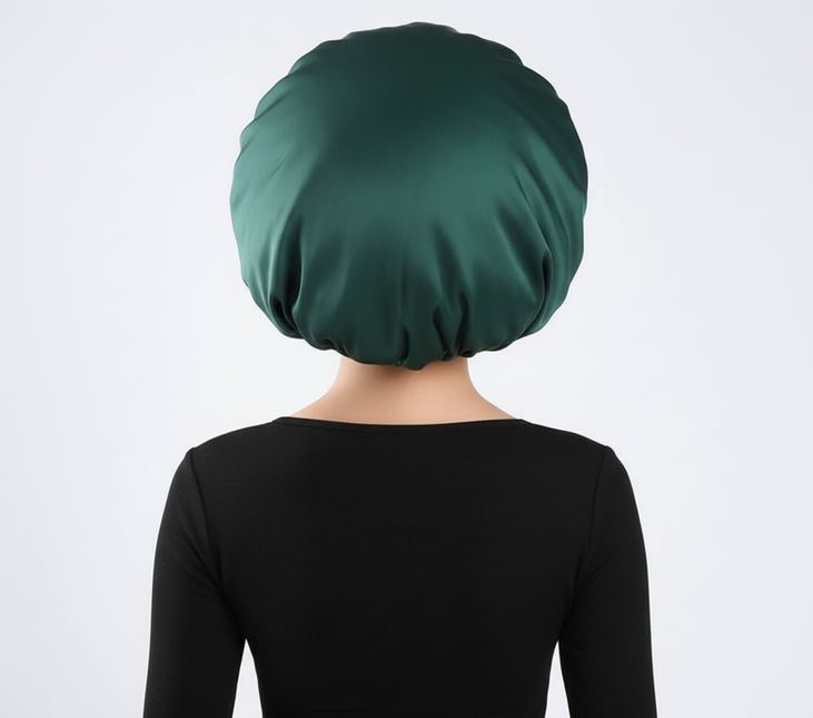 Satin Bonnet Silk Bonnet Adjustable Bonne For Sleeping Hair Bonnet With Tie Band Bonnets For Women Men - gallery 1