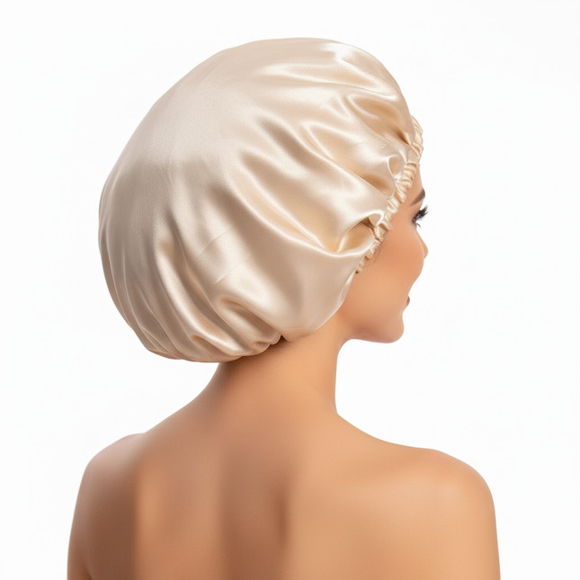 Satin Bonnet Silk Bonnet Hair Bonnet Sleeping Slouchy Beanie Hat Satin Sleep Cap Nightcap Bonnets For Women's Natural Curly Hair - gallery 1