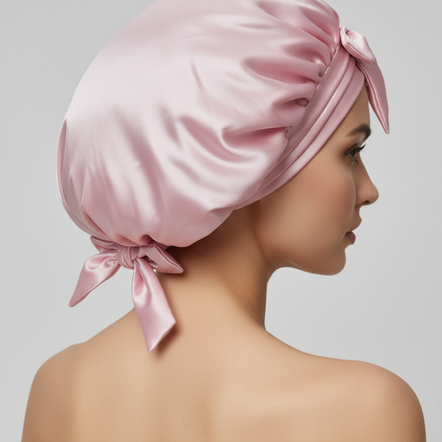 New Silk Bonnet For Sleeping Women Satin Bonnet Hair Bonnet Night Sleep Cap Scarf Wrap For Curly Hair With Tie Band For CurlyHat - gallery 1